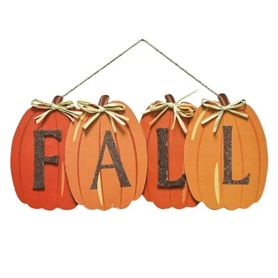 Աշնանային Pumpkin Garland նշան